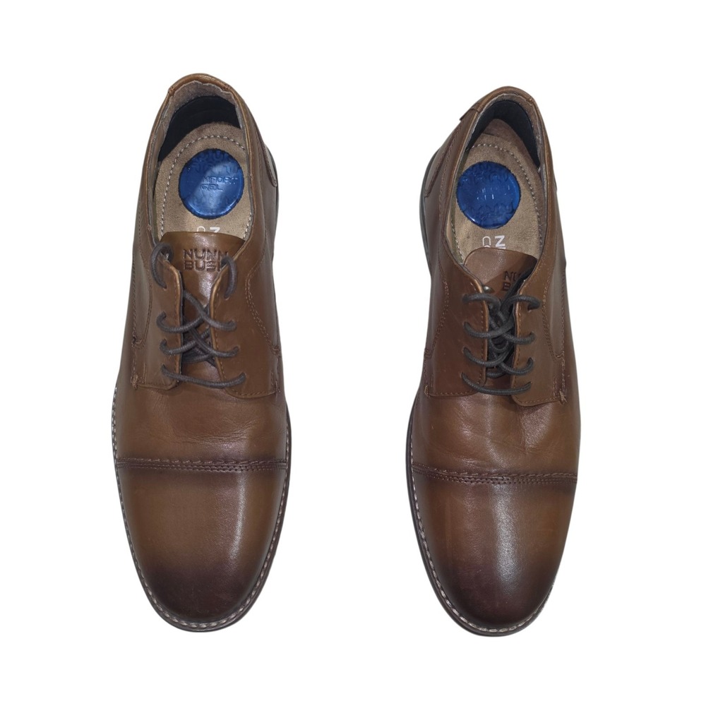 Dress Shoes By Nunn Bush Westwood  Cognac Size 9 M Leather Comfort Gel
